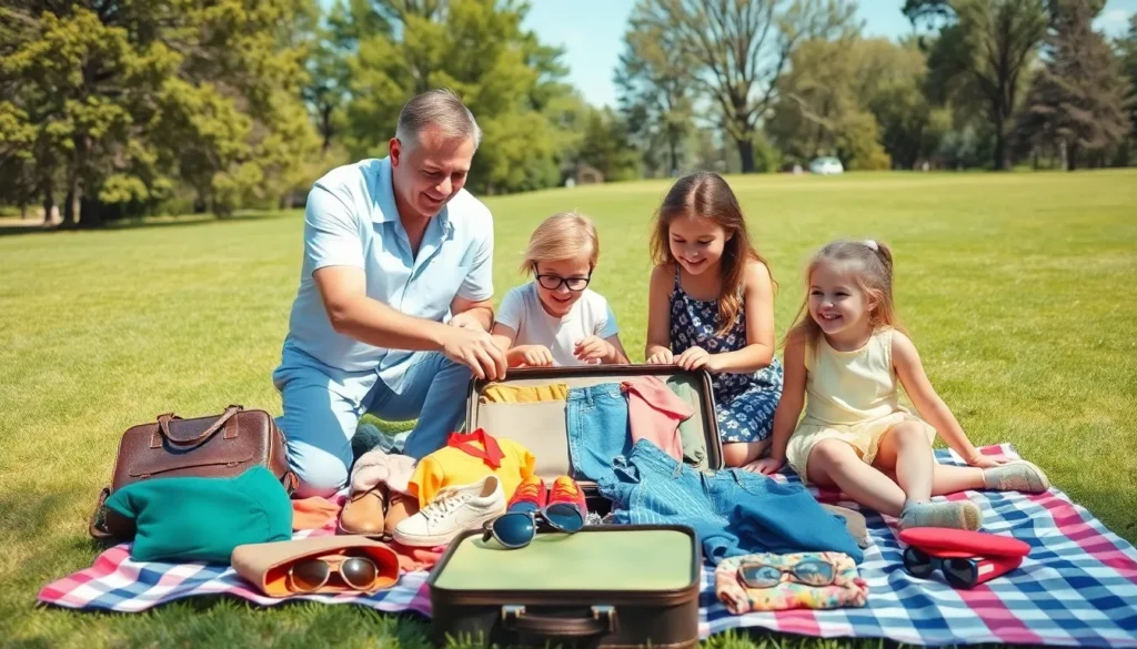 family travel checklist