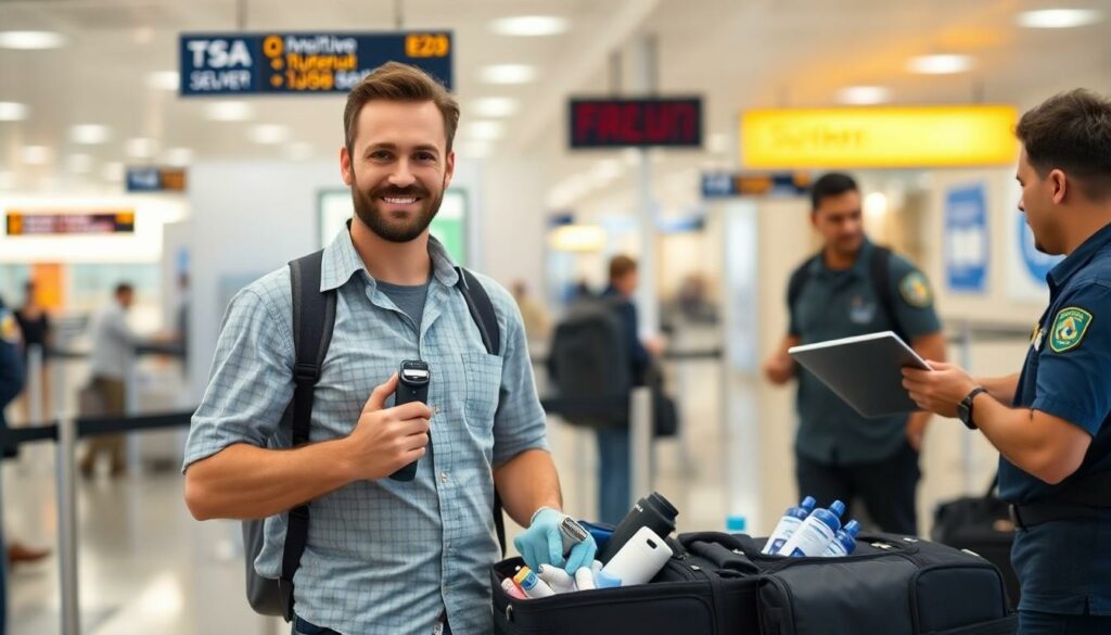 can you fly with an electric razor